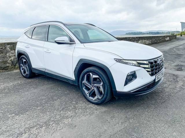 Hyundai Tucson HYBRID 1.6 T-GDi (230ps) Ultimate 4x4 vehicle Hybrid White