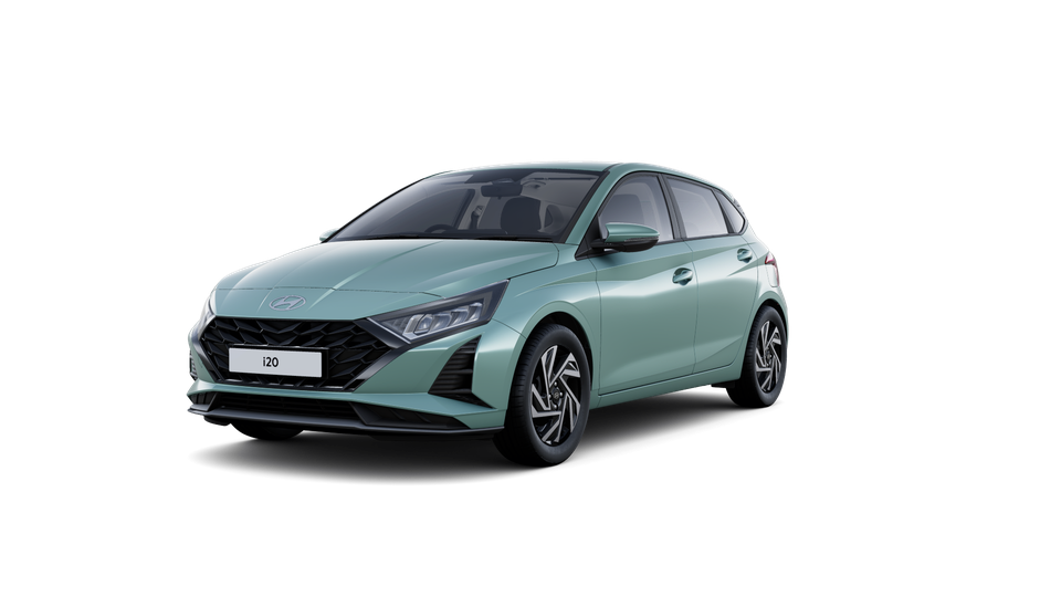 New Hyundai i20 - Mangrove Green Pearl